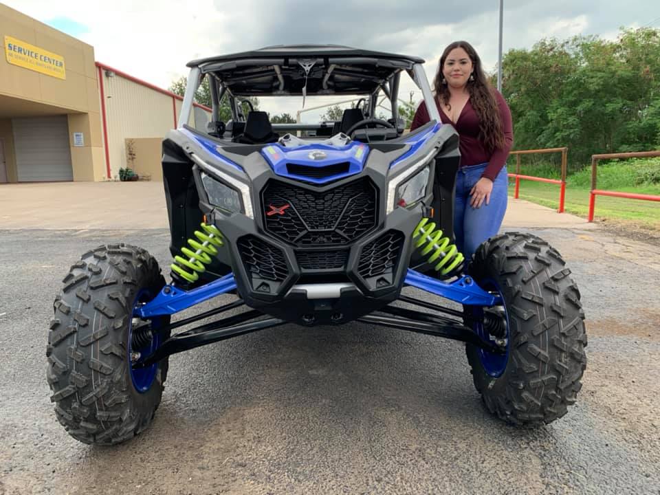 Girl With Can Am